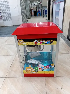 Commercial Popcorn Popper with Glass Display
