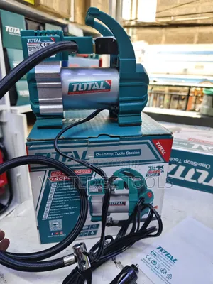 Total 12V Portable Auto Air Compressor (140 PSI)