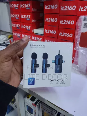IT2167 Dual Wireless Lavalier Microphone - Type-C iOS
