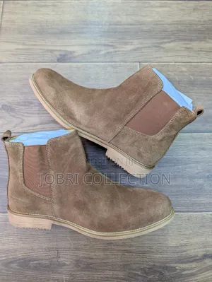 Renato Dulbecc Men's Suede Slip-on High Boots