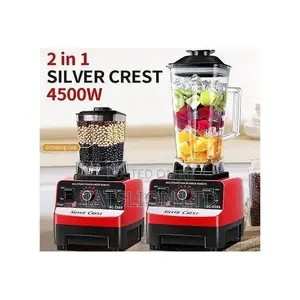 Silver Crest 2-in-1 Professional Heavy Duty Commercial Pro Blender