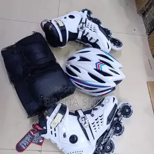 Hard Boot Kids Inline Skates - Adjustable Size