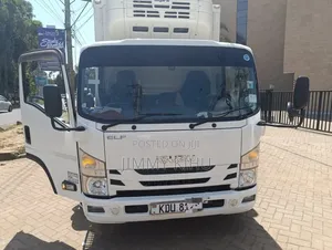 Isuzu Elf yenye Friji ya Kusafirisha