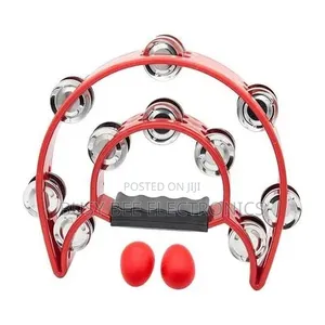 Double Row Tambourine and Egg Shakers