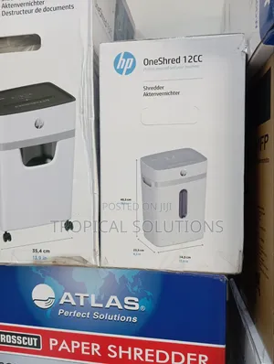 HP OneShred 12CC Mashine ya Kukatakata Karatasi 12