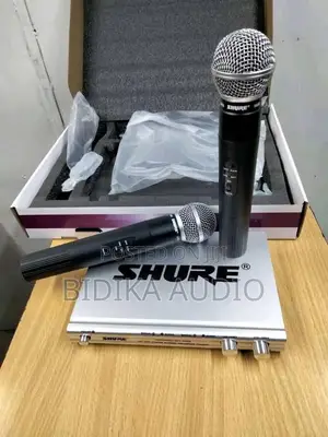 Shure Double Wireless Microphone System