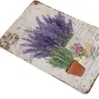 Vintage Floral Lavender Wall Frame Panel - 2