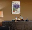 Vintage Floral Lavender Wall Frame Panel - 4