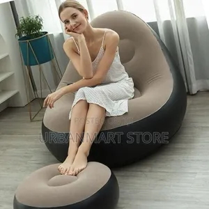 Intex Inflatable Sofa with Footrest and Free Pump