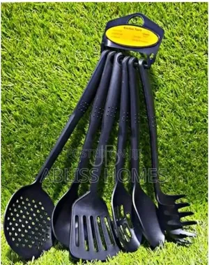 Plastic Silicone Spoon Set