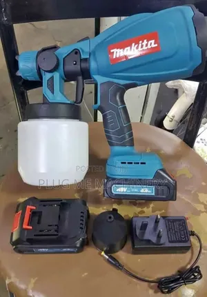 Makita Cordless Spray Gun with 2 Batteries