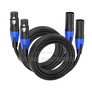 XLR Male to XLR Female Cable, 5 Meters