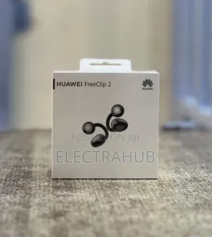 Huawei FreeClip 2 Buds Mpya Zikiwa Zimefungwa