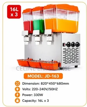 Premier Juice Dispenser 16L x 2