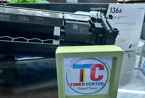 HP 136A Toner Halisi Nyeusi (W1360A)