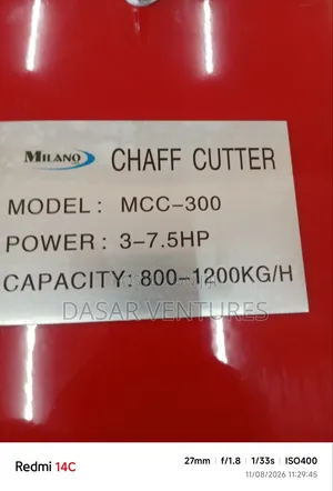 High Speed Petrol Chaff Cutter