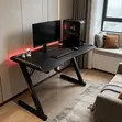 140cm LED Light Computer Desk - 5