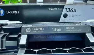 HP 136A Toner Nyeusi Halisi (W1360A)