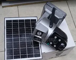 6MP 4G Outdoor Dual Lens Solar CCTV PTZ Camera