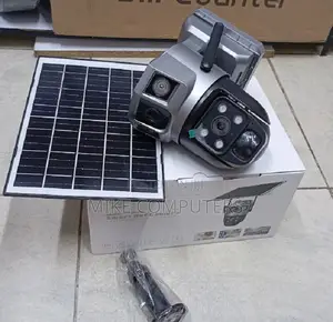 Kamera ya CCTV ya V380 Dual Lens Solar 4G