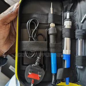 Seti ya Vyombo vya Kulehemu 14-katika-1 60W na Ncha, Bati, Vibano