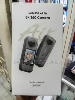 Insta360 X4 Air Starter Bundle - Kamera ya Action 360° Nyepesi Sana