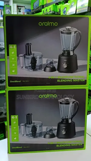 Oraimo OmniBlend OBL-581A Blender ya Kazi Nne kwa Moja
