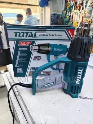 TOTAL Industrial Heat Gun 2000W - Viwango 3 vya Joto