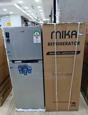 Mika 138L Double Door Refrigerator