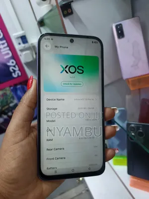 Infinix Hot 70 Pro 5G+ Mpya 256GB Rangi ya Zambarau
