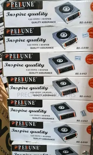 Jiko la Gesi la Rebune RE-4-041 Lenye Burner Moja