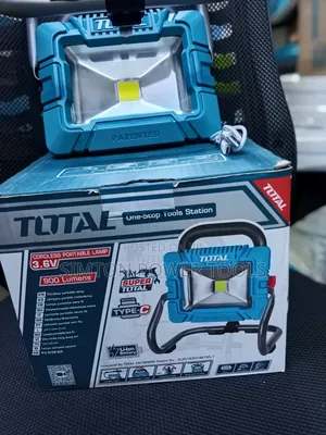 TOTAL Tools Taa Inayobebeka Isiyo na Kamba 3.6V