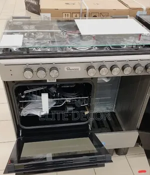 Jiko la Kujitegemea la Ramtons RF/496 60x90 Gesi 4 + Umeme 2