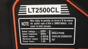 Jenereta ya Petroli ya AICO 2.8KVA (LT2500CLE)