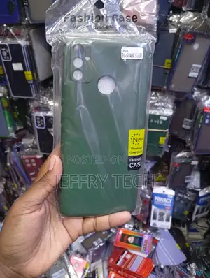 Kifuniko cha Simu cha Kijani Kichafu kwa Tecno Spark 5 Air