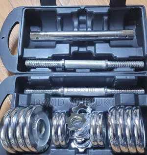 Dumbbell Nzito ya Chrome 15kg