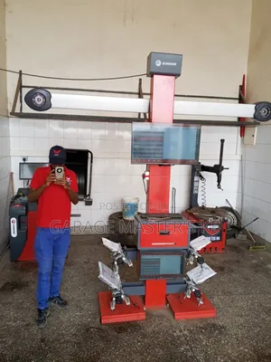 Seti ya Mashine ya 3D Wheel Alignment na 4-Post Lift