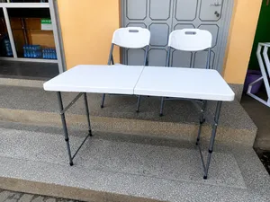 Meza ya Kukunja Mstatili ya Mita 1.2