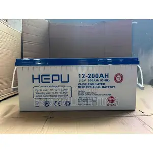 Betri ya HEPU 12V 200Ah Deep Cycle GEL