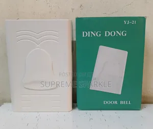 Ding Dong Door Bell YJ-21 Wired Surface Mount Chime 220V