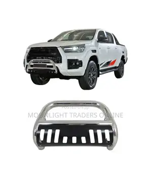 Chrome Toyota Hilux Nudge Bar