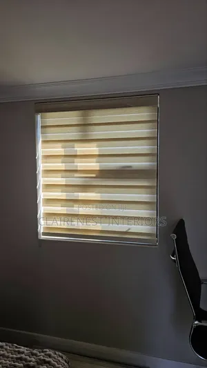 Vitambaa vya Madirisha ya Ofisi ya Beige (Horizontal)