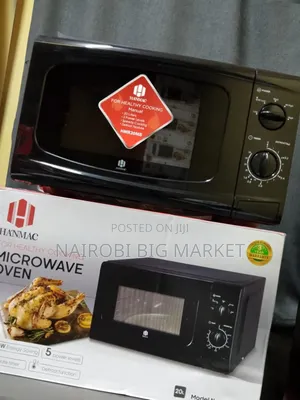 Hanmac 20L Microwave ya Mwongozo Nyeusi
