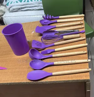 Seti ya Vijiko 12 vya Silicone