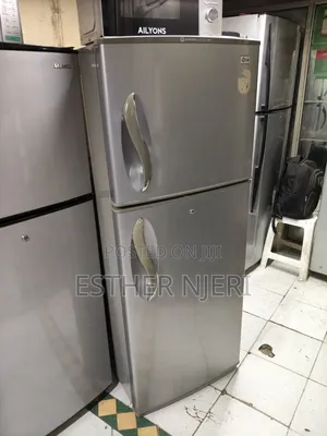 Friji ya LG Milango Miwili Rangi ya Silver