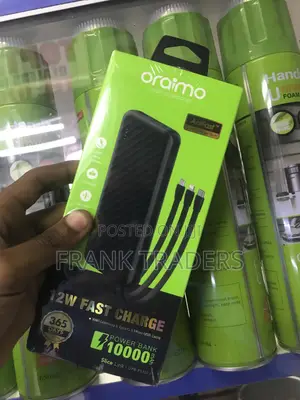 Oraimo Power Bank ya Kuchaji Haraka 12W