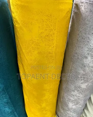 Pazia za Dirisha Rangi ya Mustard Njano