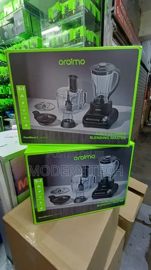 Oraimo OmniBlend 2 Blender ya 5-in-1 21000 RPM