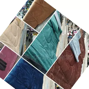 Seti ya Duvet ya Velvet 6x6 na Shuka Pamoja na Foronya
