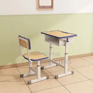 Kid's Modern Desk and Chair Combo